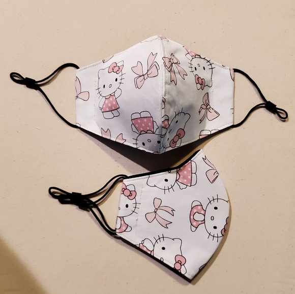 Home made hello kitty mask - Picture 2 of 4